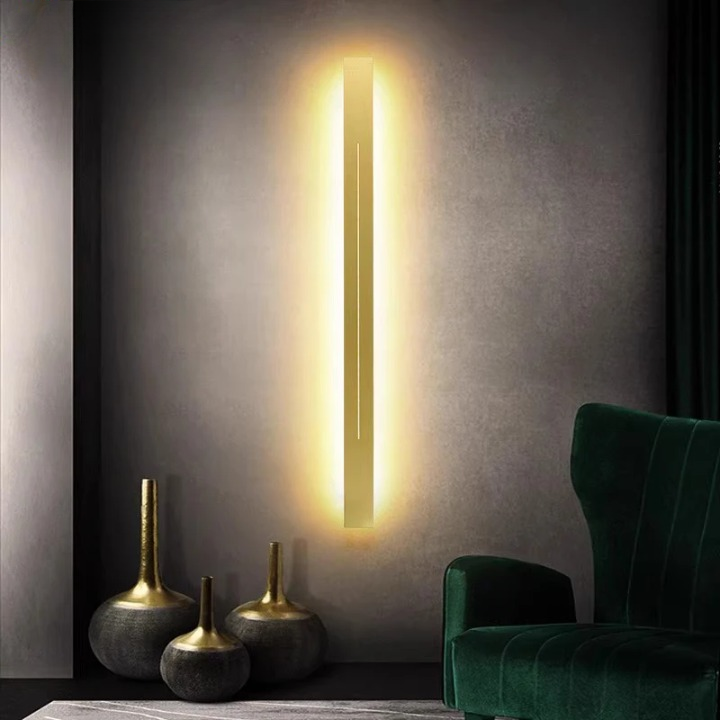 Modern Metal Glass Wall Light for Home