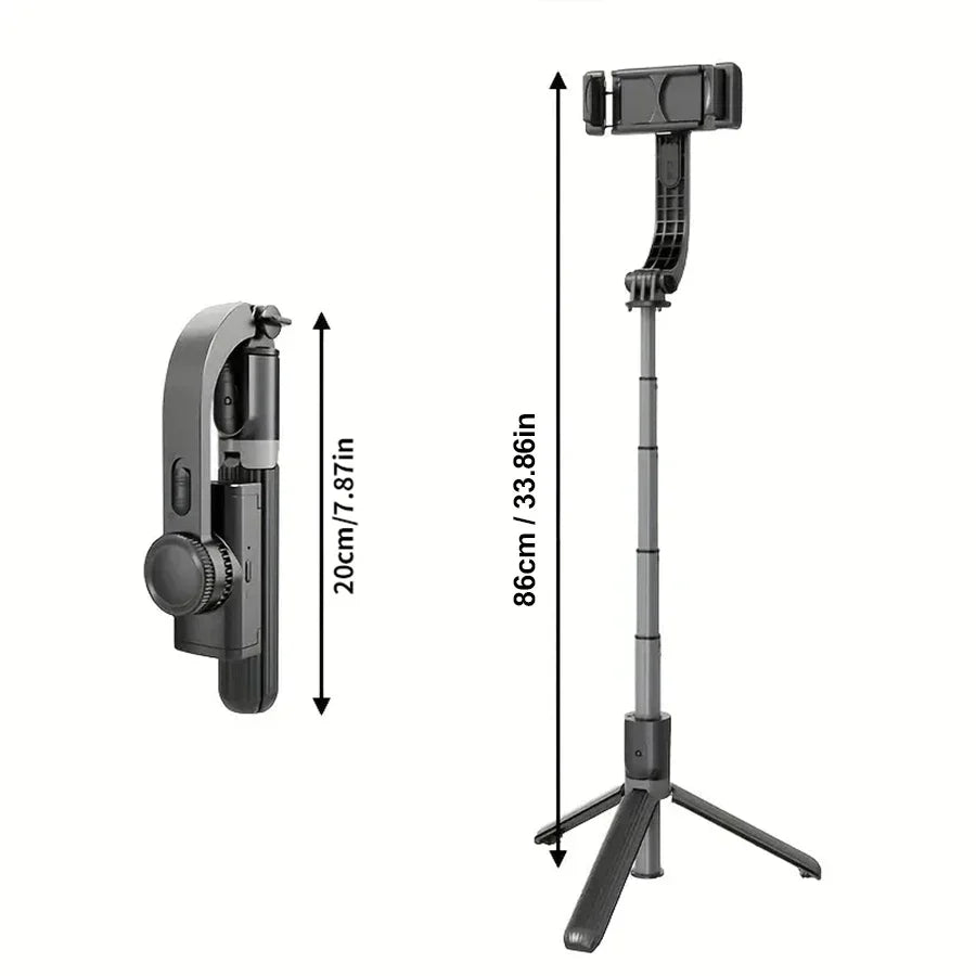 Compact Bluetooth Phone Stabilizer for Smooth Video
