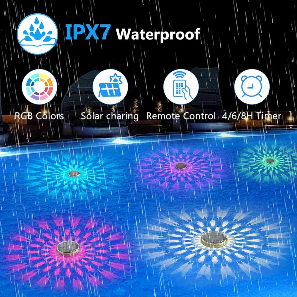 Color Changing Pool Light Floating LED Waterproof - Befez