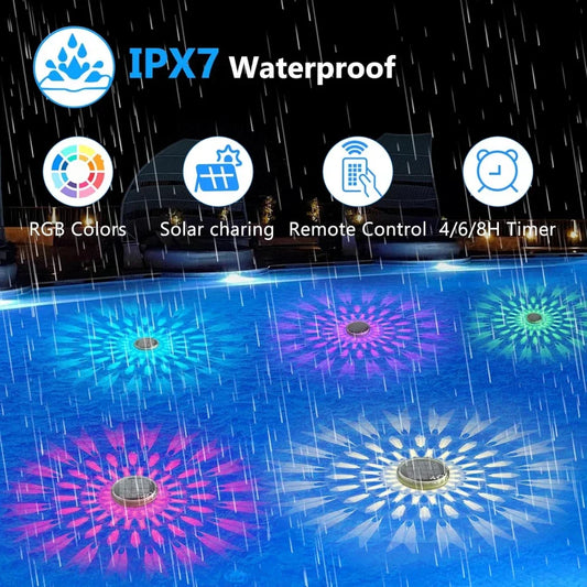 Color Changing Pool Light Floating LED Waterproof - Befez