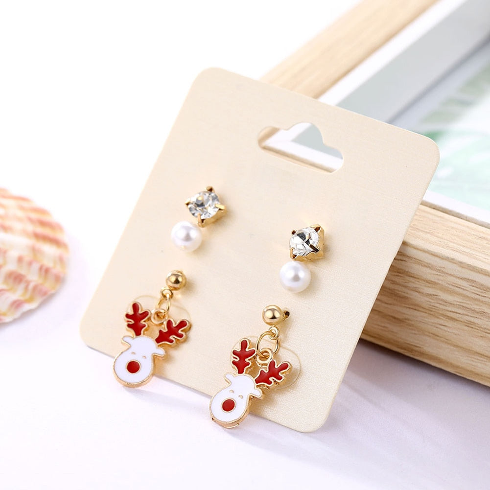 Befez | Festive Holiday Style Drop Earrings