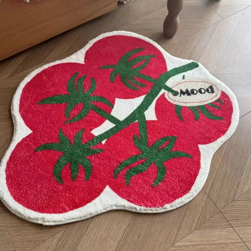 Colorful Fresh Tomato Mat