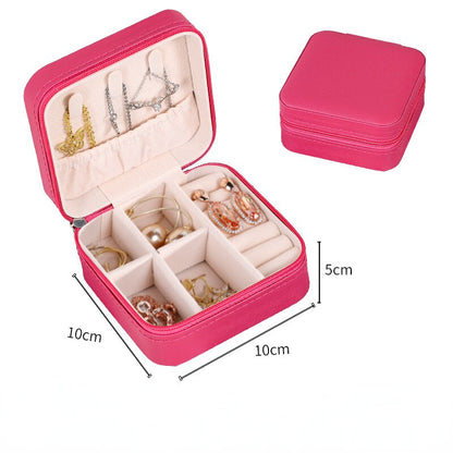 Compact Travel Jewelry Storage Case