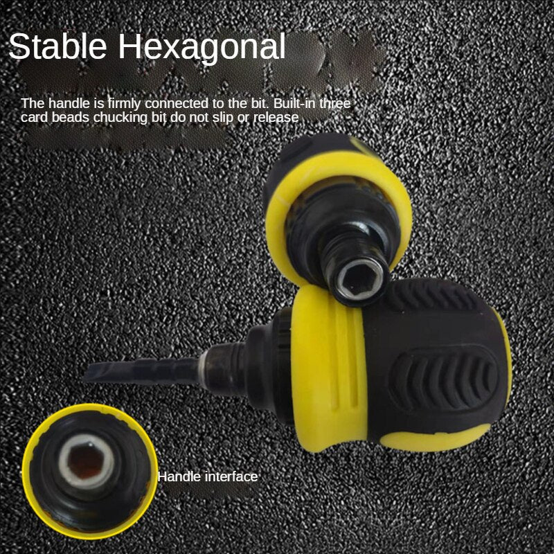 Essential 10pc Ratchet Screwdriver Tool Kit