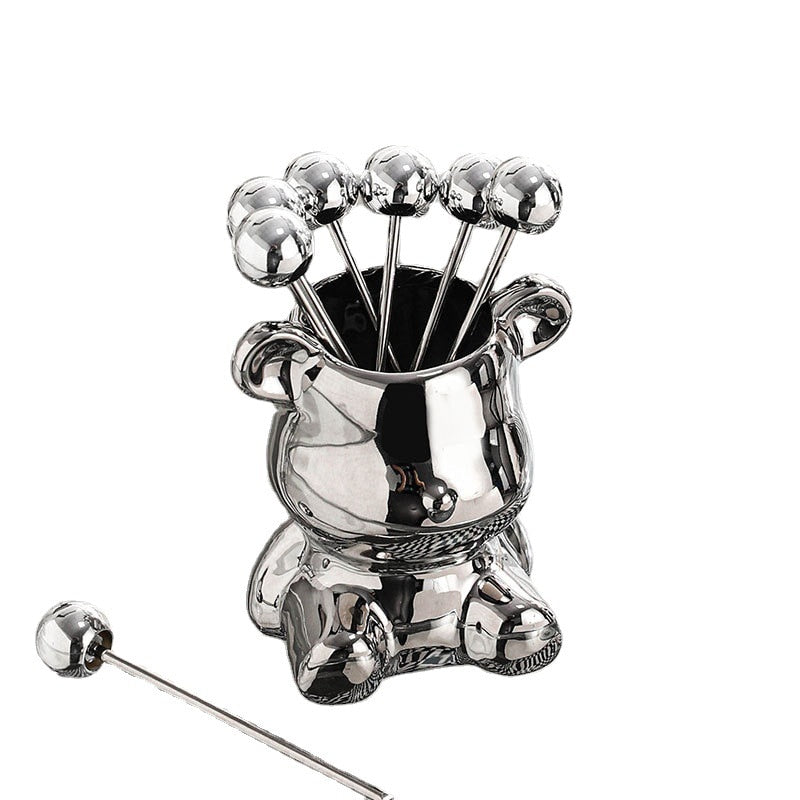 Small Cute Animal Snack Fruit Dish