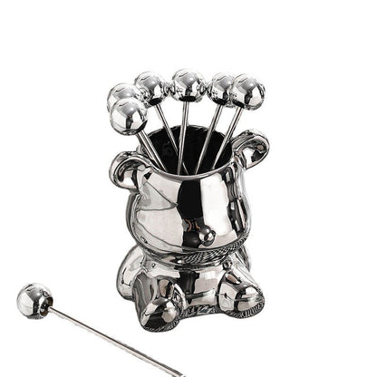 Small Cute Animal Snack Fruit Dish