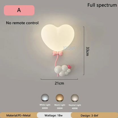 Sweet Dreams Pink LED Nursery Light