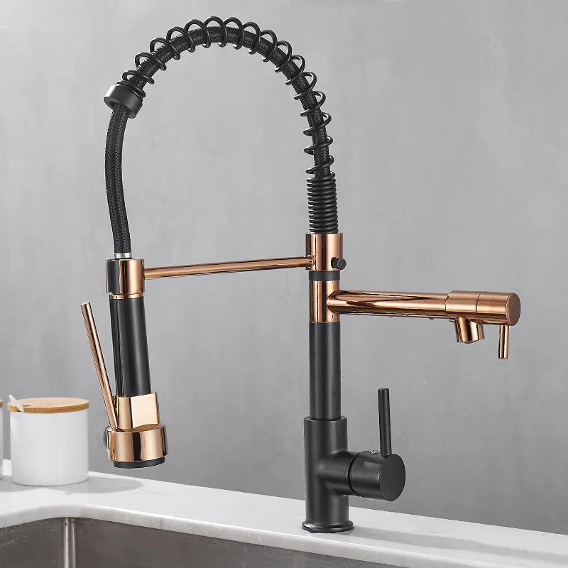 Contemporary Kitchen Faucet with Sleek Design