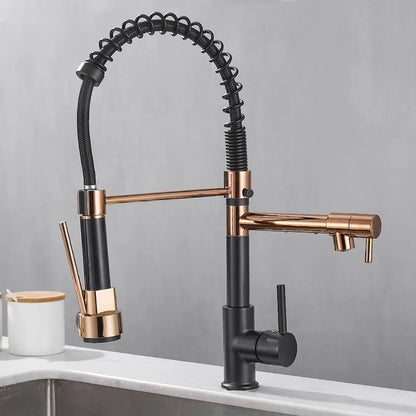 Contemporary Kitchen Faucet with Sleek Design