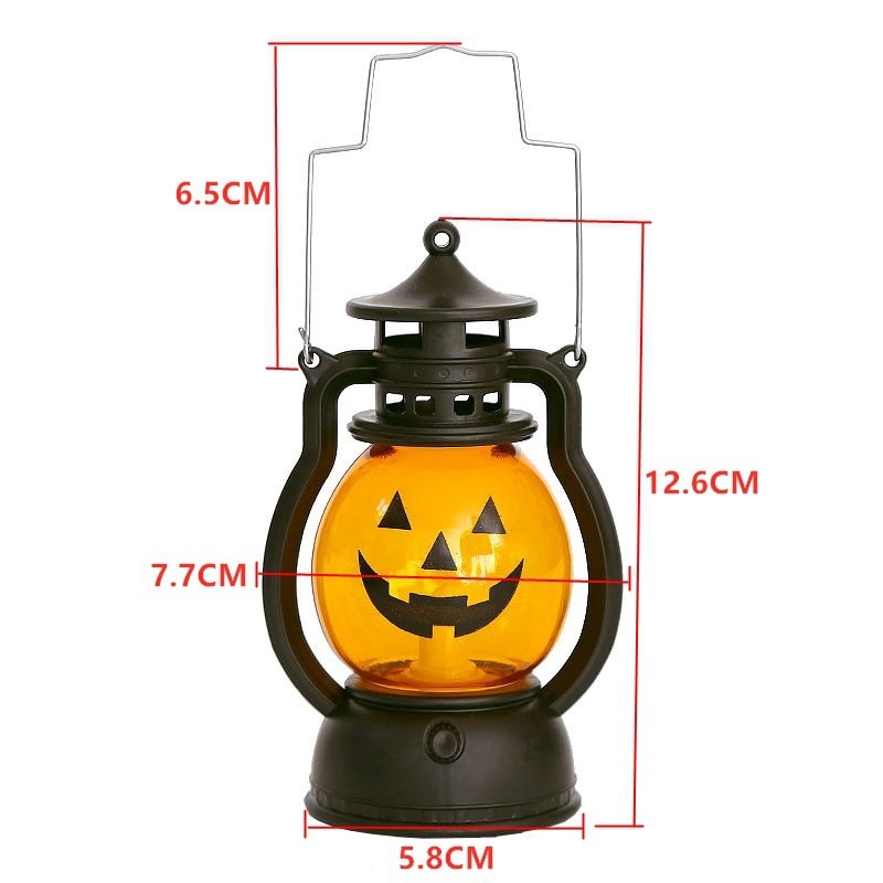 Small Spooky Pumpkin Pendant Light
