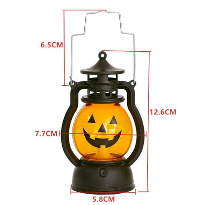 Small Spooky Pumpkin Pendant Light