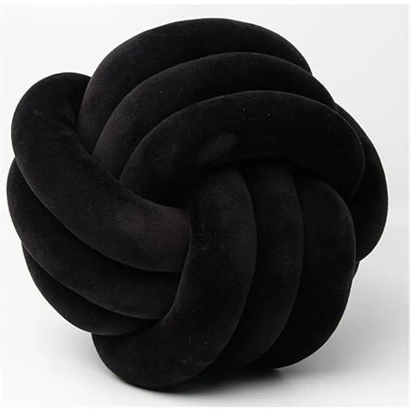 Soft Velvet Knot Pillow