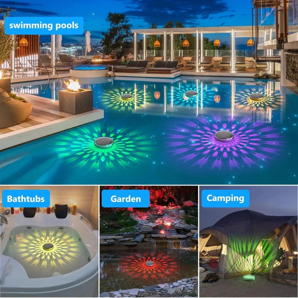 Color Changing Pool Light Floating LED Waterproof