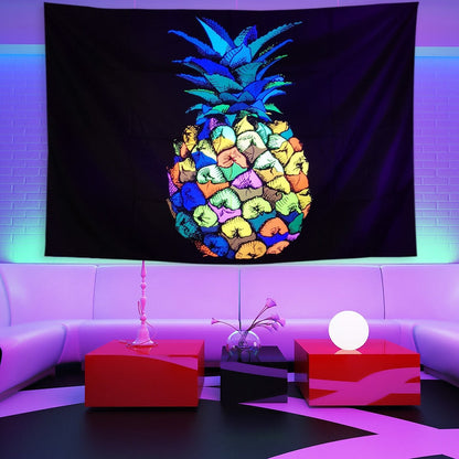 Vibrant Colorful Wall Hanging Tapestry