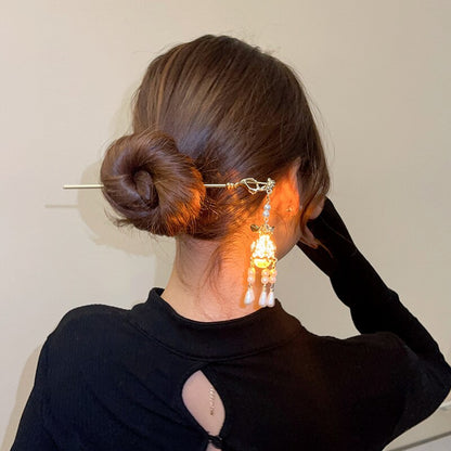 Shiny Fashionable Butterfly Hair Clip Lamp