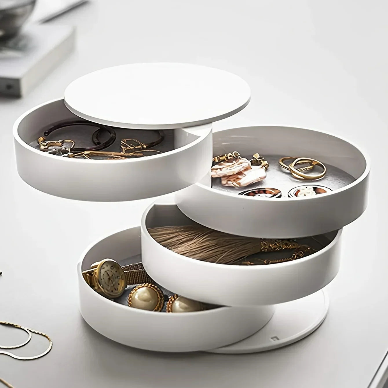 Portable 5 Tier Cosmetic Storage Case - Befez