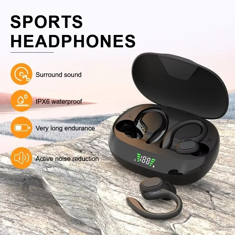 Wireless Sport Earbuds with Microphone and HiFi Sound