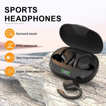 Wireless Sport Earbuds with Microphone and HiFi Sound