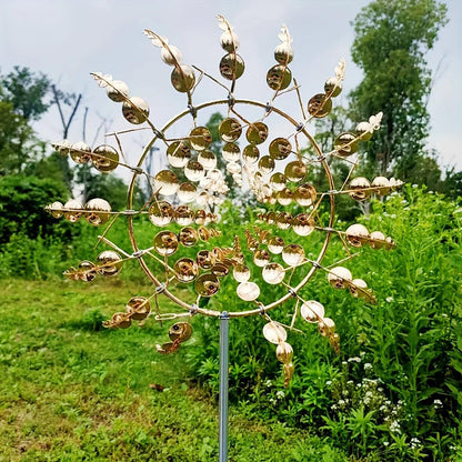 Colorful Metal Yard Windmill Spinner