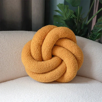 Soft Chunky Textured Throw Pillow