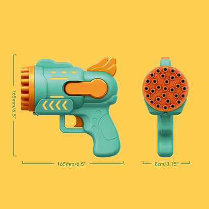 Colorful LED Bubble Blaster Gun