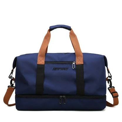 Waterproof Gym Tote Bag for Women with Wet Dry Pockets