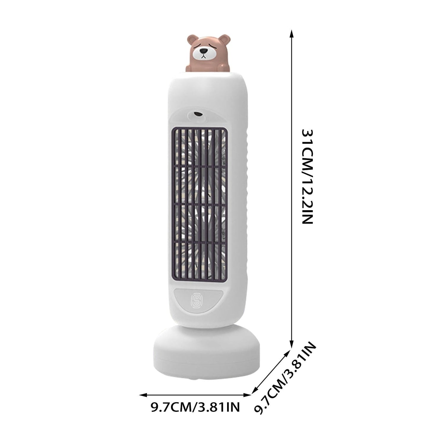 Compact Bear Portable Misting Fan