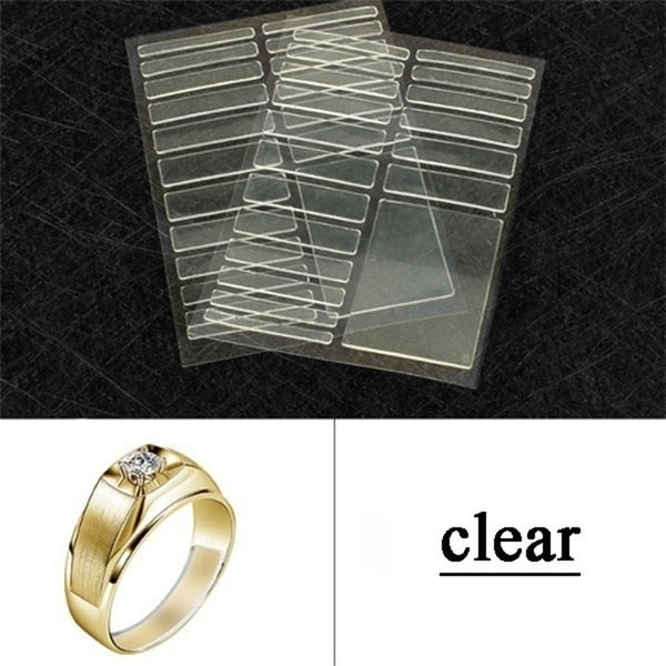 Clear Ring Sizer Adjuster Pad