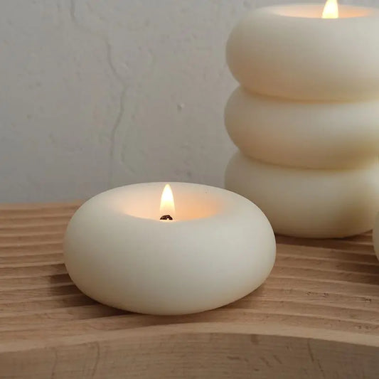 Relaxing Donut Scented Soy Wax Candle - Befez