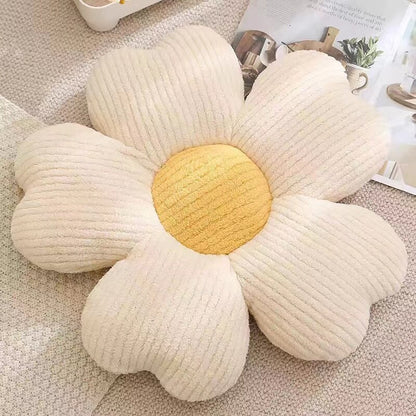 Soft Floral Pattern Pillow