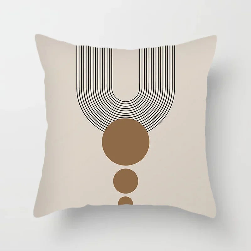 Stylish Geometric Cushion Cover