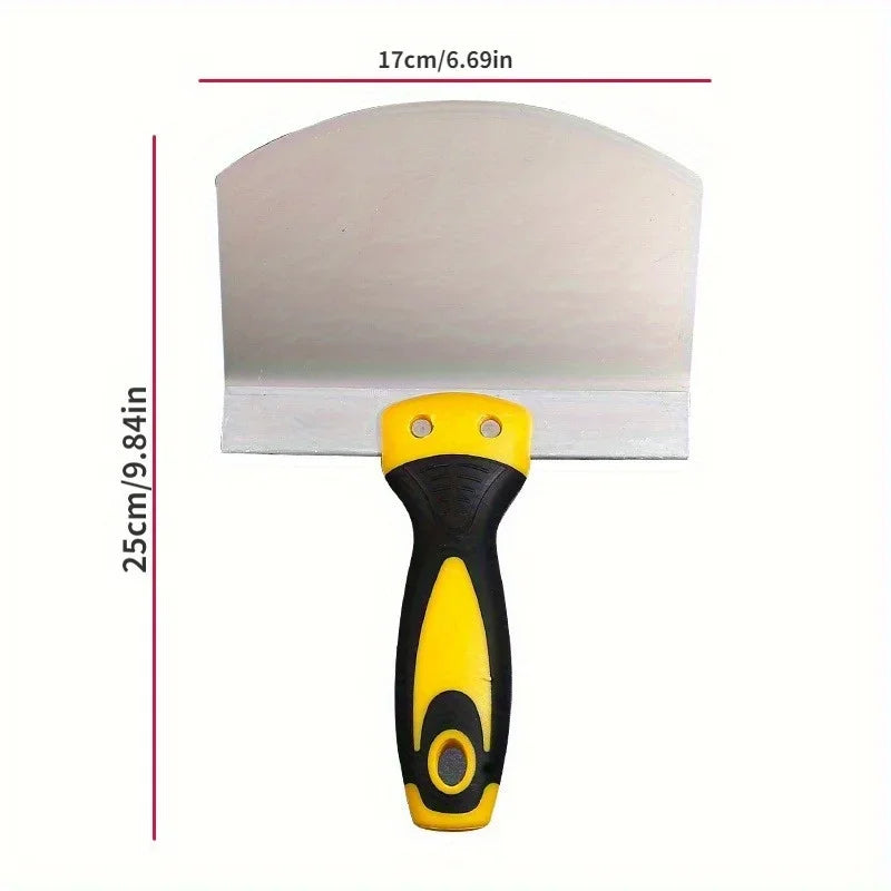 Durable Stainless Steel Spatula with Ergonomic Handle