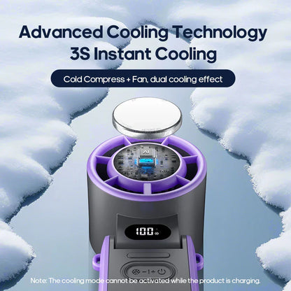 Portable Rechargeable Fan with 100 Speed Settings