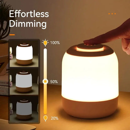 Compact Dimmable LED Table Lamp with Touch Control - Befez