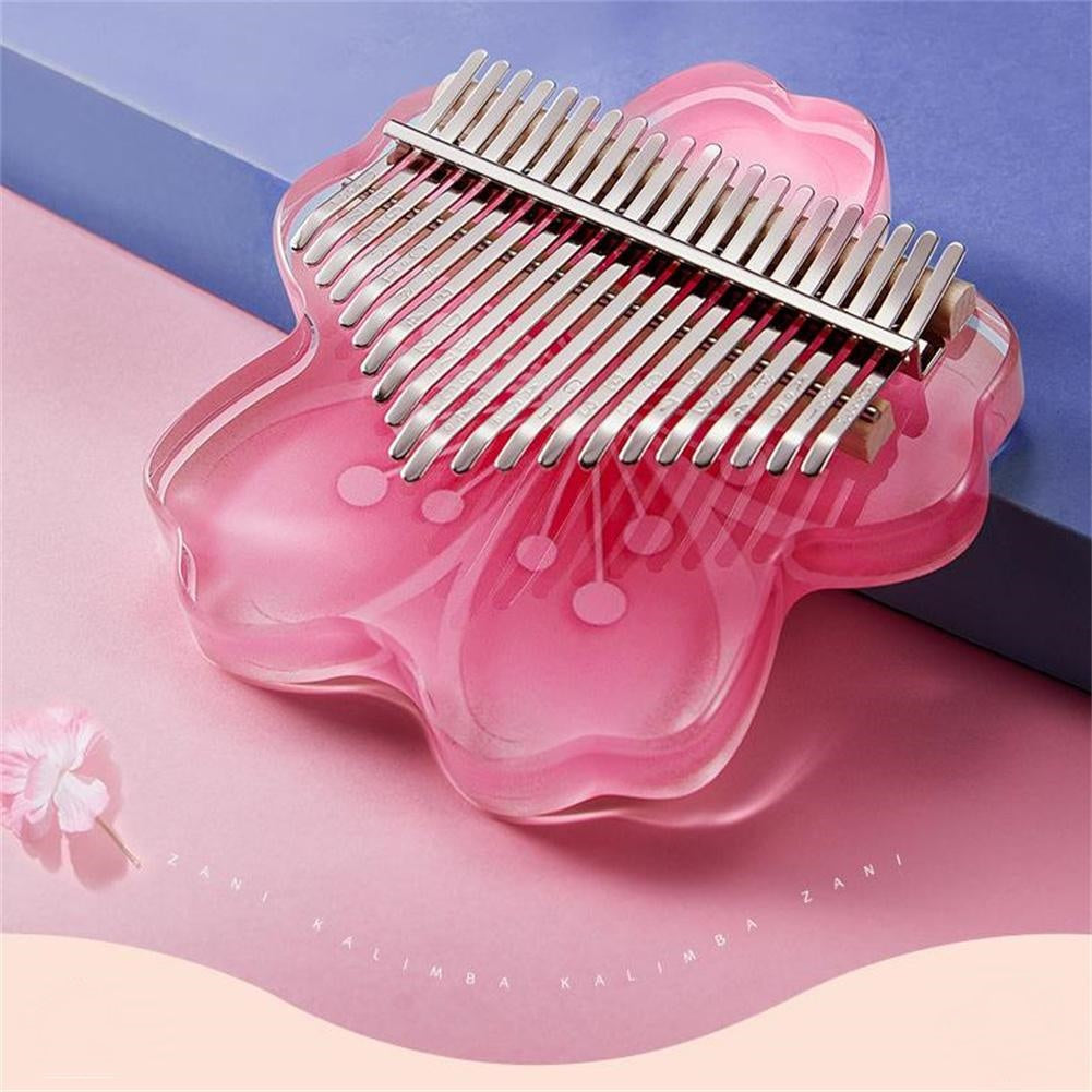 Colorful Flower Pattern Mini Thumb Piano