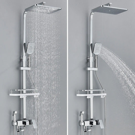 Premium Rain Shower Head Set with 4 Spray Modes - Befez