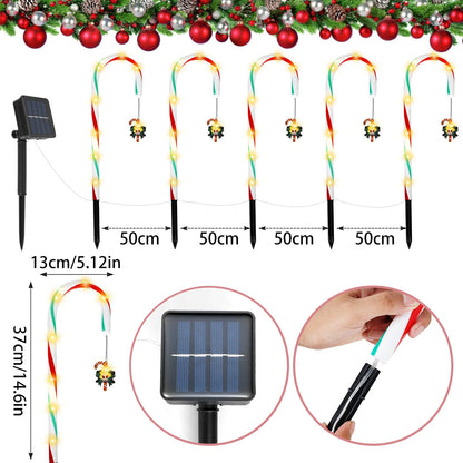Colorful Outdoor Solar Powered Lamp