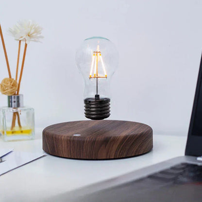 Flexible Rotating Magnetic Floating Night Lamp