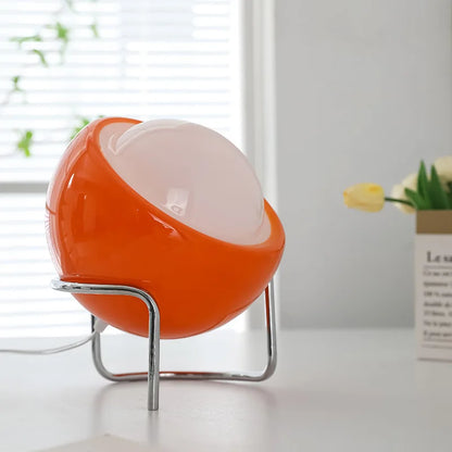 Classic Glass Desk Lamp with LED Light