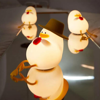 Cute Duck Soft Glow LED Night Light