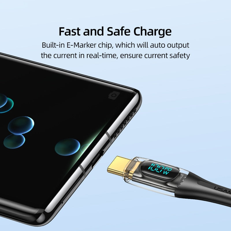 Quick Charge LED USB Fast Charging Cable