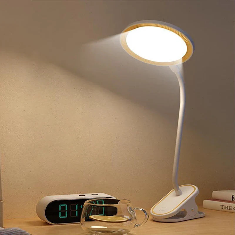 Portable LED Desk Lamp with Battery and Soft Light