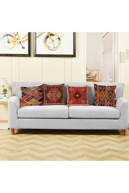 Colorful Global Print Pillow Cover - Befez
