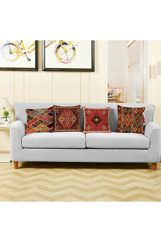 Colorful Global Print Pillow Cover - Befez