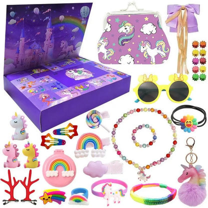 Sparkly Kids Jewelry Box Calendar