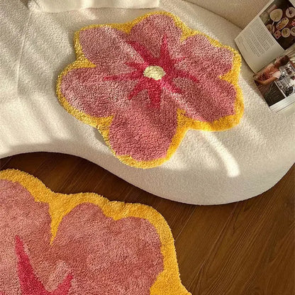 Colorful Floral Area Rug