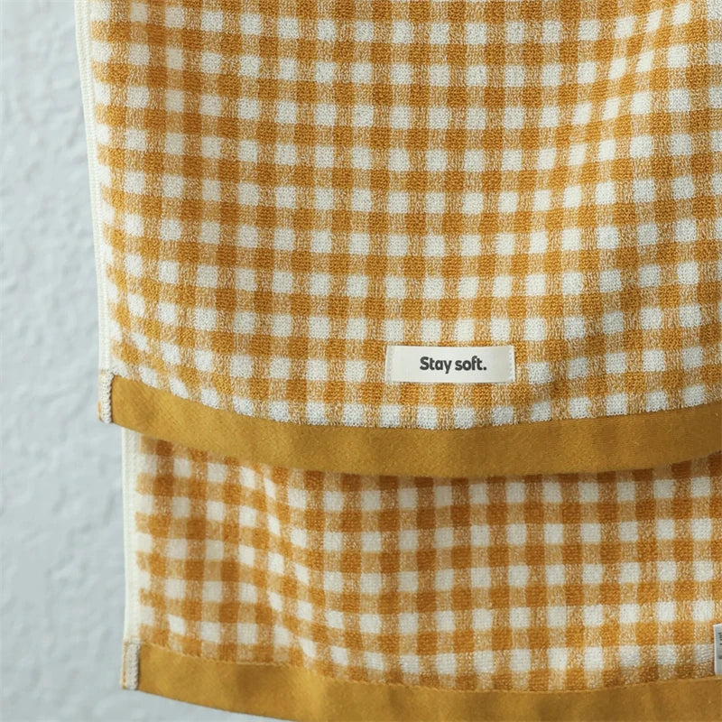 Classic Compact Woven Cotton Towel