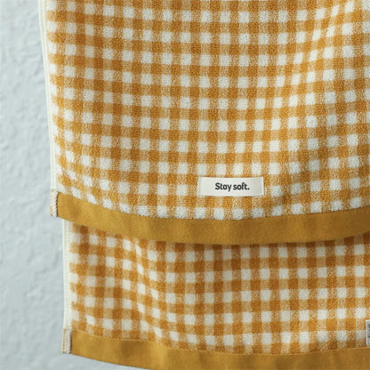 Classic Compact Woven Cotton Towel