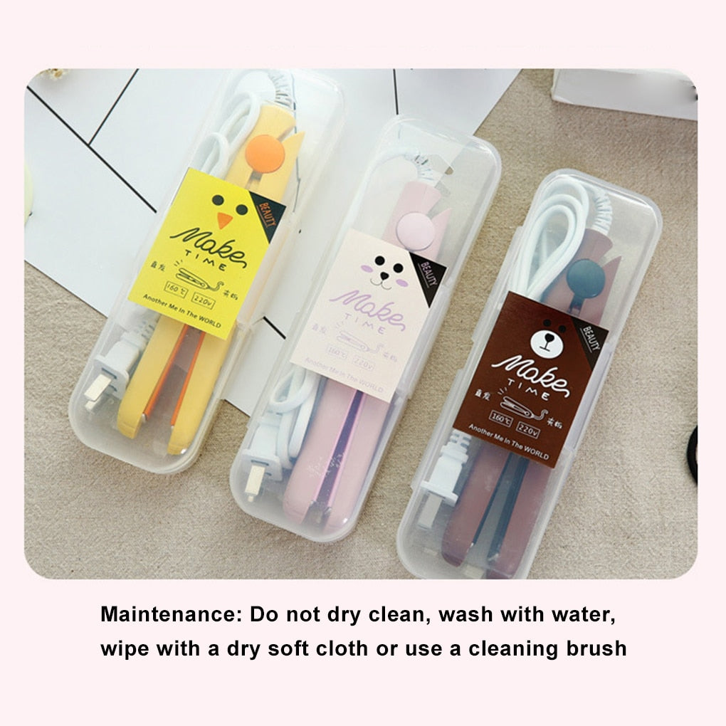 Compact Dual Function Mini Hair Straightener