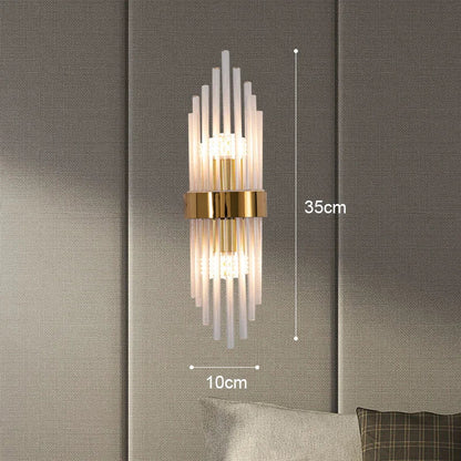 Premium Gold LED Wall Light Fixture